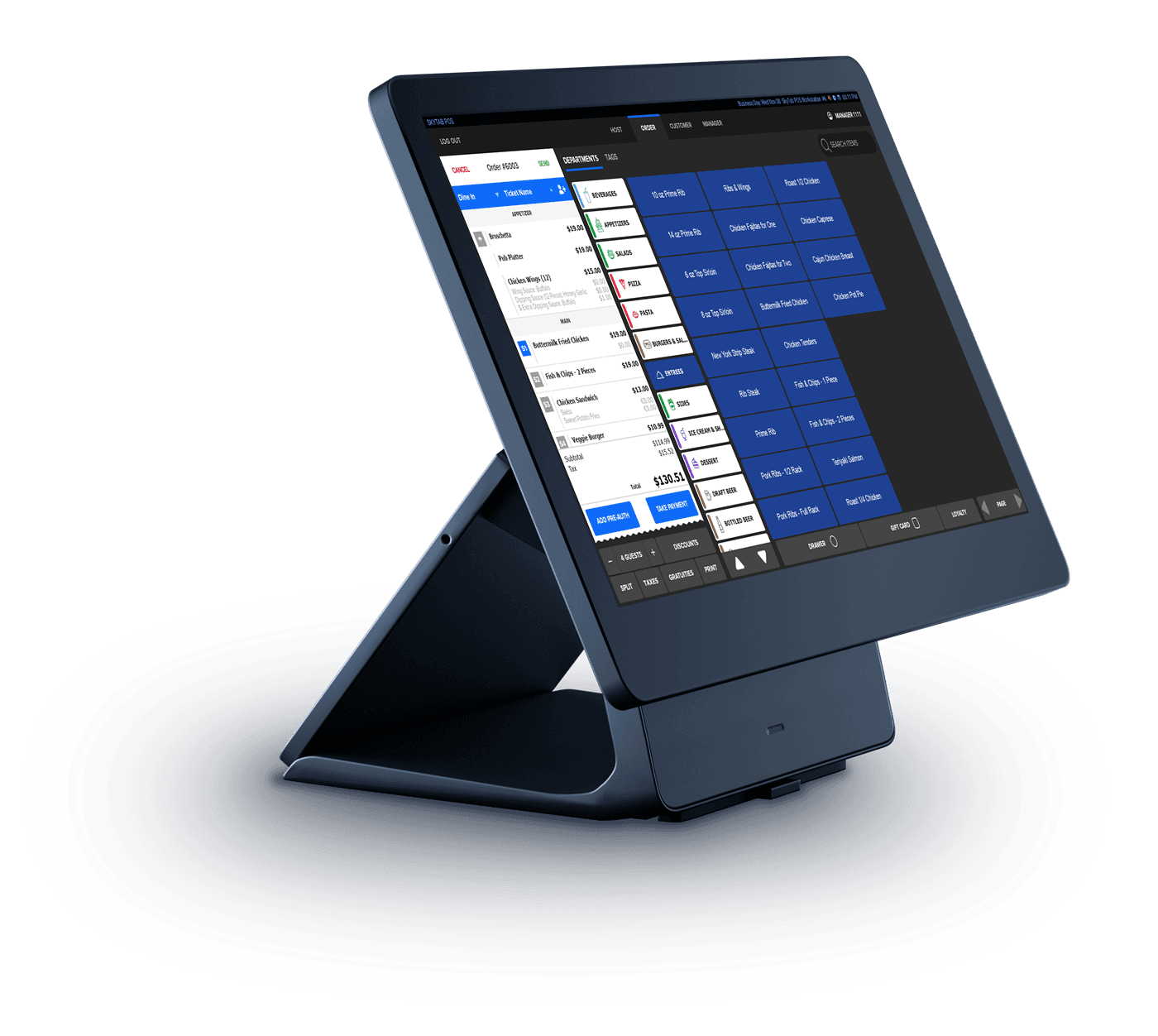 Shift4 Dine point-of-sale workstation